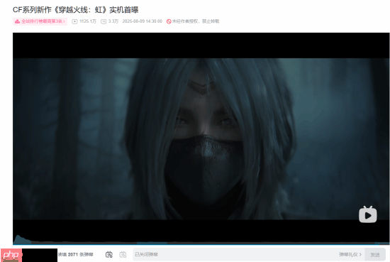 外媒盛赞《穿越火线:虹》首支实机:无任何CG伪造的内容