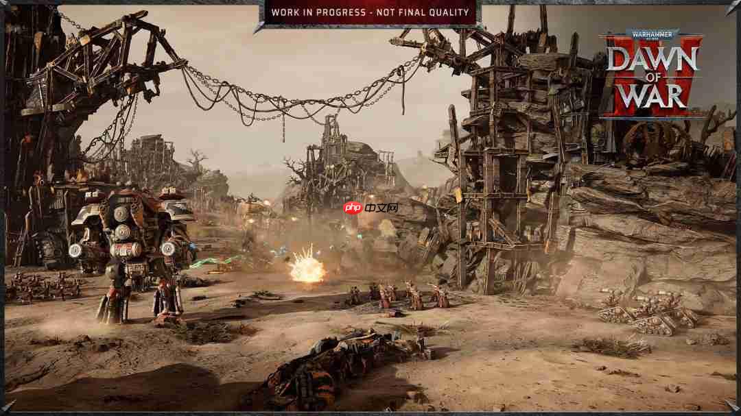 《战锤40K:战争黎明4》Steam页面上线 首批截图