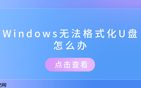 Windows无法格式化U盘怎么办 推荐这几个修复方案