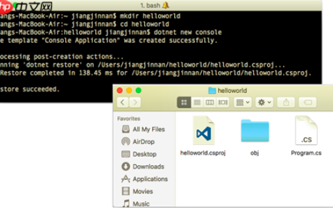 [ASP.NET Core 3框架揭秘] 跨平台开发体验: Mac OS