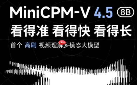 面壁小钢炮 MiniCPM-V 4.5 开源：8B 性能超越 72B