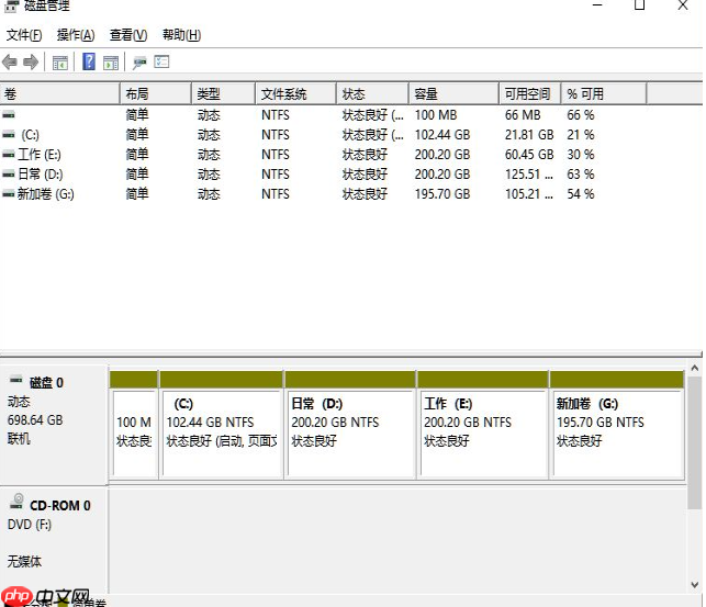 windows11系统磁盘分区的步骤