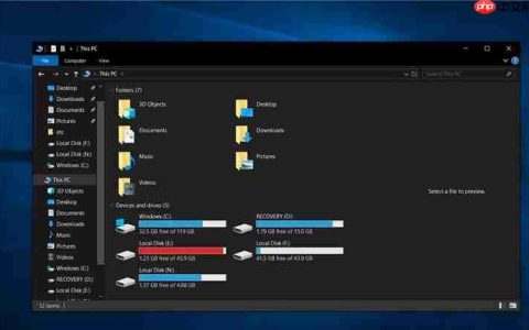 Win10 1909再现bug：文件资源管理器无法右键单击