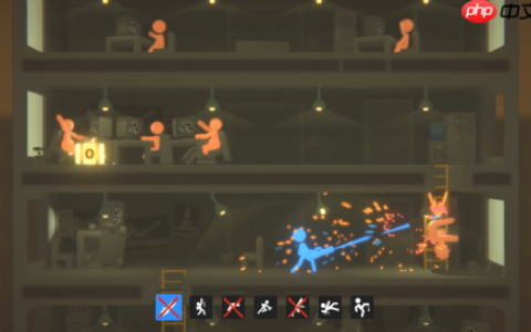拳打职场，脚踢上司！物理乱斗新作《打工火柴人》现已狂暴上线Steam