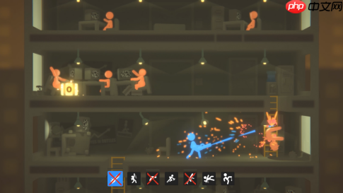 拳打职场,脚踢上司!物理乱斗新作《打工火柴人》现已狂暴上线Steam