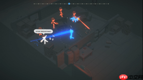 拳打职场,脚踢上司!物理乱斗新作《打工火柴人》现已狂暴上线Steam
