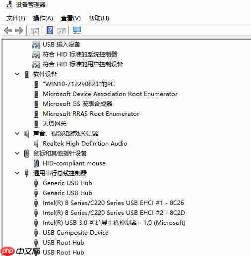 win10系统硬件突然无法使用的解决方法