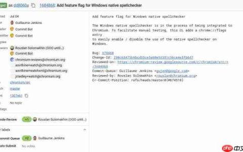 Chrome Canary已集成Windows本地拼写检查功能