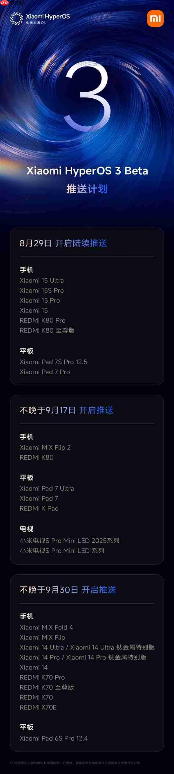 小米回应升级澎湃OS 3后手机很烫：系统重新编译 约3天恢复满血