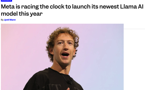 Meta 正在全力开发 Llama 4.X，计划今年年底前发布
