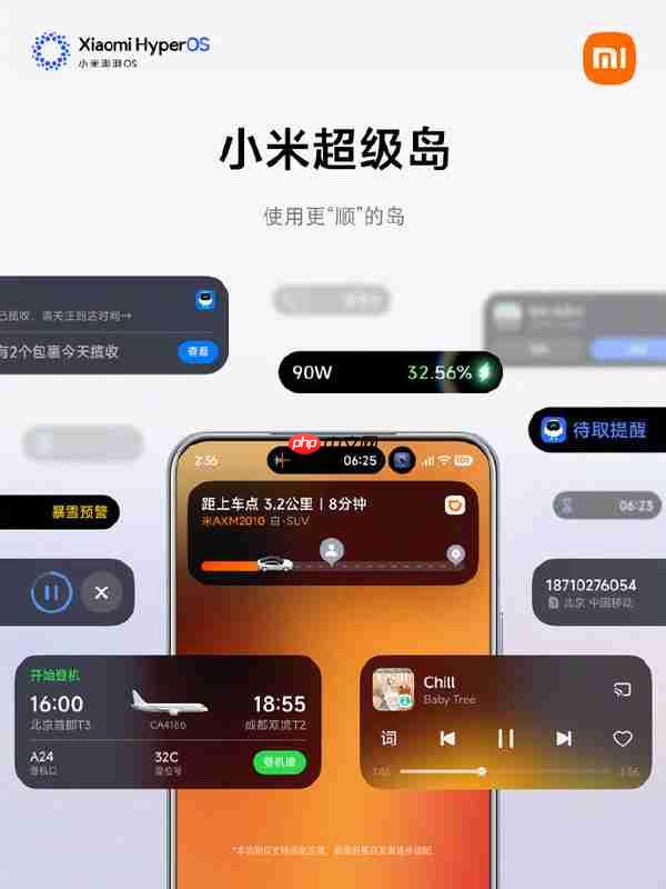 小米澎湃OS 3发布 流畅度优化+相册改版 明天开始推送!