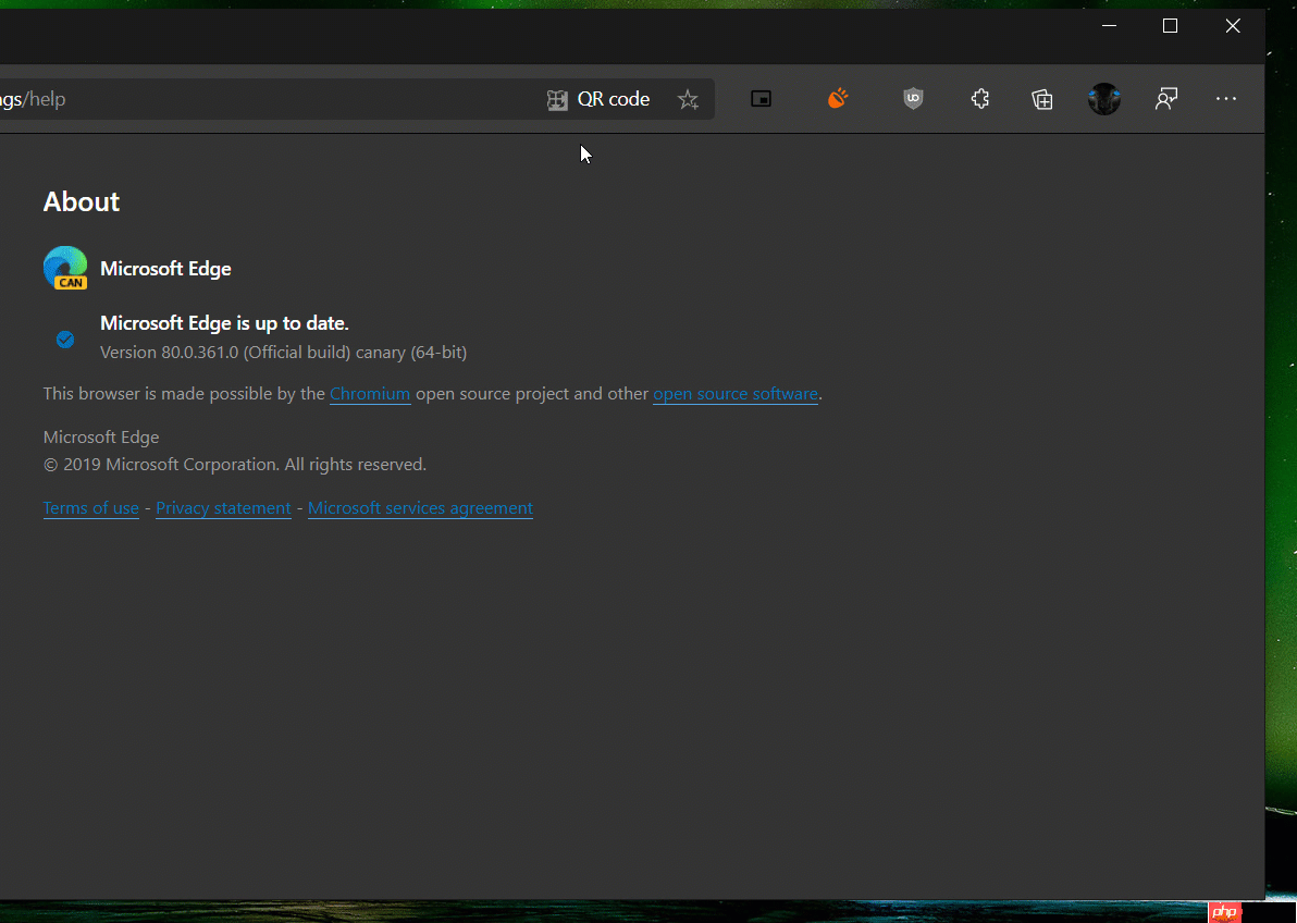 Win10 Chromium Edge更新：允许自定义QR二维码分享网页
