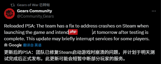 《战争机器：重装上阵》Steam好评率仅48% 首发严重问题被吐槽