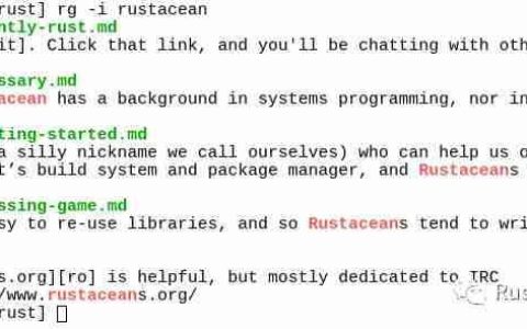 【每日一库】ripgrep – grep的替代者