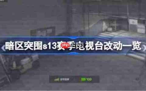 暗区突围s13赛季电视台改动了什么地方-暗区突围s13赛季电视台改动一览
