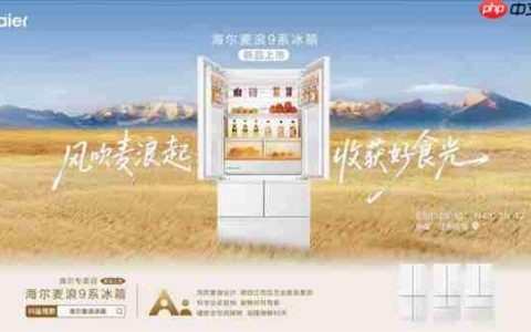 海尔冰箱H1：一个麦浪系列抵一个企业
