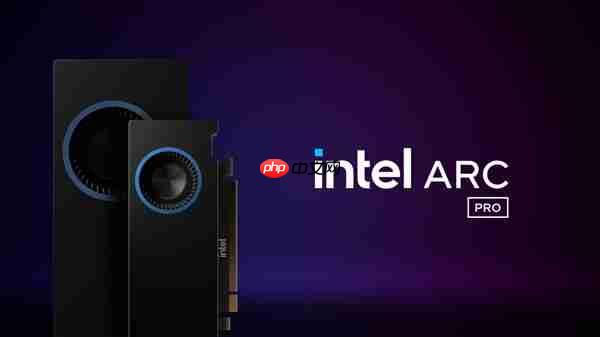 Intel锐炫Pro B50入门专业显卡终于首次跑分:比B570慢了约20%
