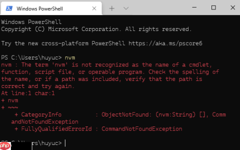 Windows 中 Node.js 中 nvm 的安装配置和使用