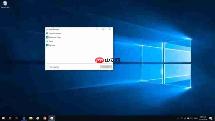 win10任务管理器将获得三个新功能