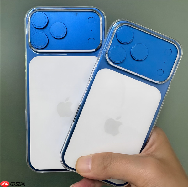 苹果iPhone 17 Pro官方透明保护壳曝光:有三大变化