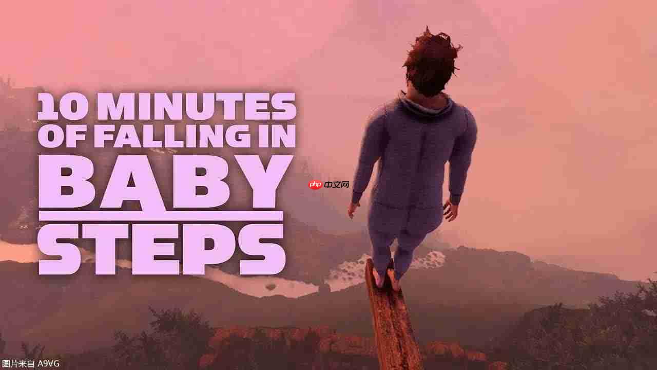 抽象游戏《一步一脚印 Baby Steps》10分钟实机演示