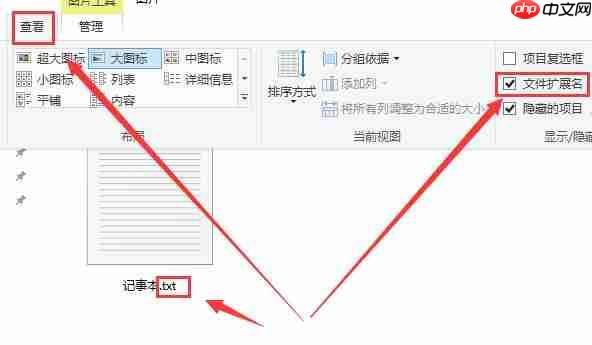 Win10记事本怎么改后缀?Win10记事本修改拓展名