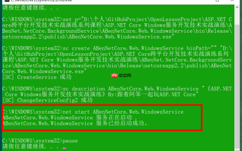 ASP.NET Core Windows服务开发技术实战演练