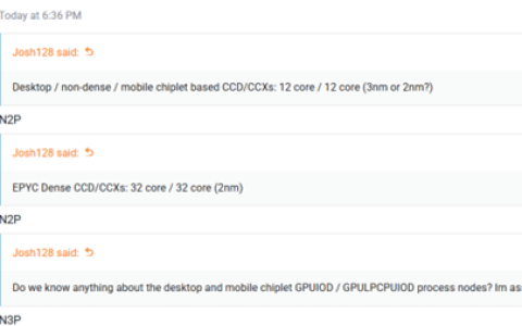 性能飞跃！AMD下代Zen6 CCD采用台积电2nm N2P：IOD为3nm N3P