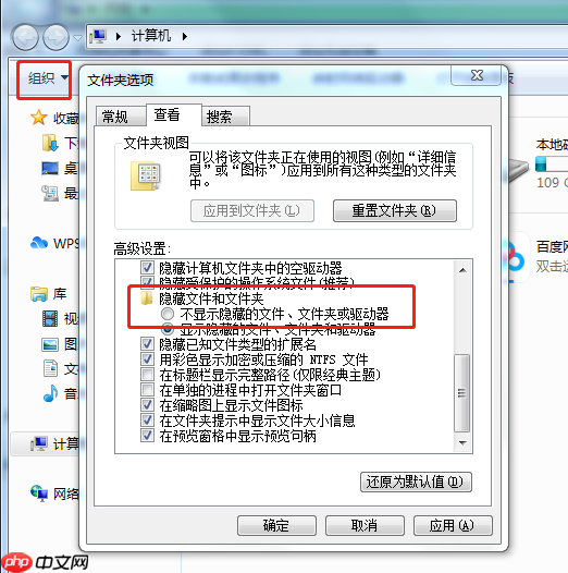 如何把隐藏的文件显示出来