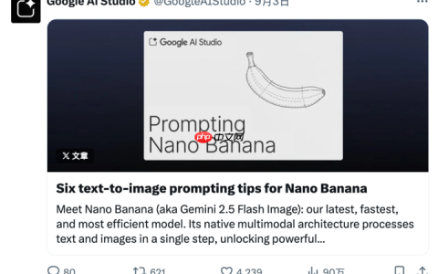 谷歌发布“Nano Banana”官方提示词指南，包含六大应用场景