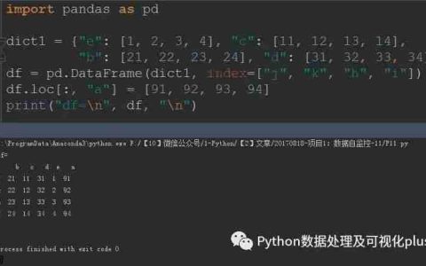 【项目实战】自监控-11-DataFrame索引操作（下篇）