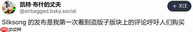 太反常了! 盗版社区呼吁玩家去买正版《丝之歌》