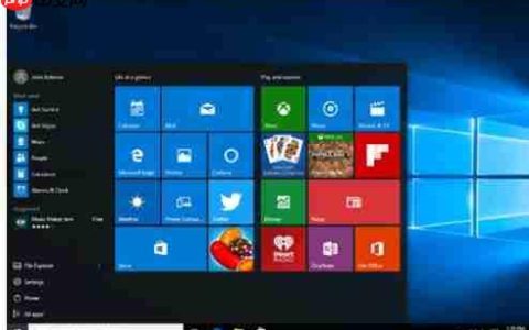 Win10系统自定义设置开始屏幕的操作方法