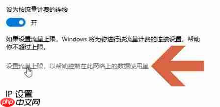 win10流量使用开启方法