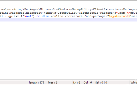 Windows 技术篇-windows家庭版win+R运行搜不到gpedit.msc组策略编辑器解决方法，windows安装组策略编辑器方法