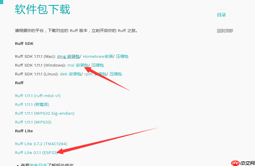 ESP32刷入Ruff Lite固件