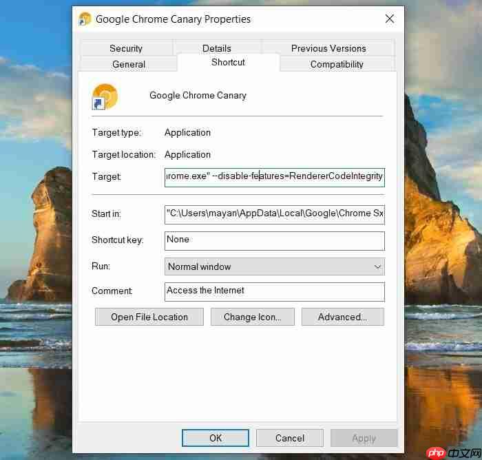Win10无法打开Chrome Canary最新版，出现网页崩溃
