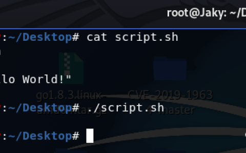 Terminal Escape Injection
