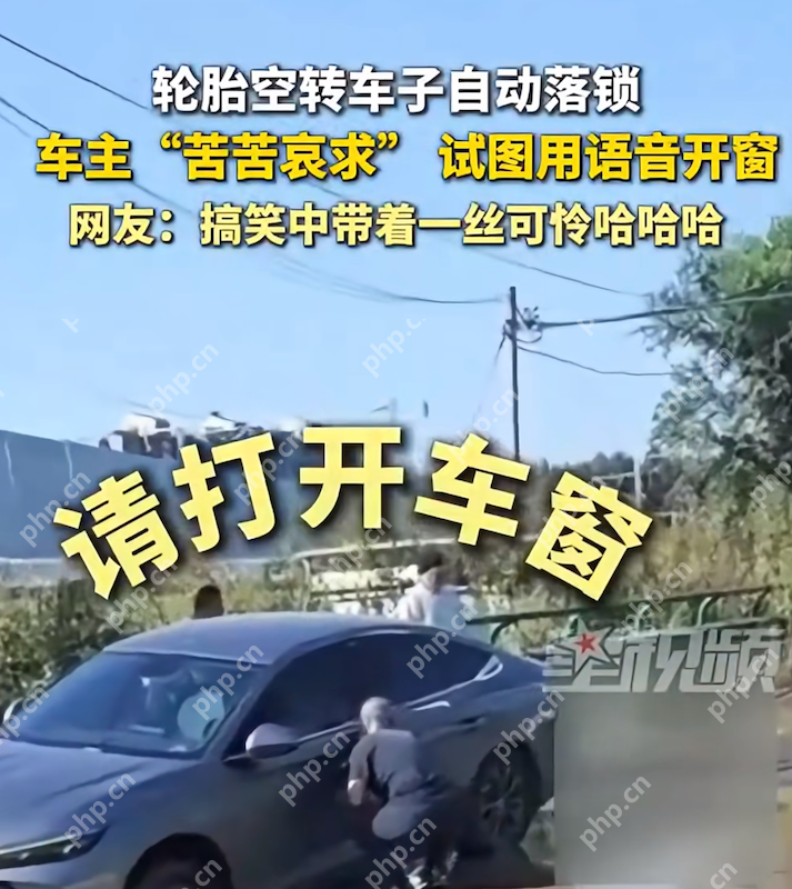智能汽车的尴尬时刻:车轮空转自动落锁,车主隔窗与AI“对话” - 创想鸟