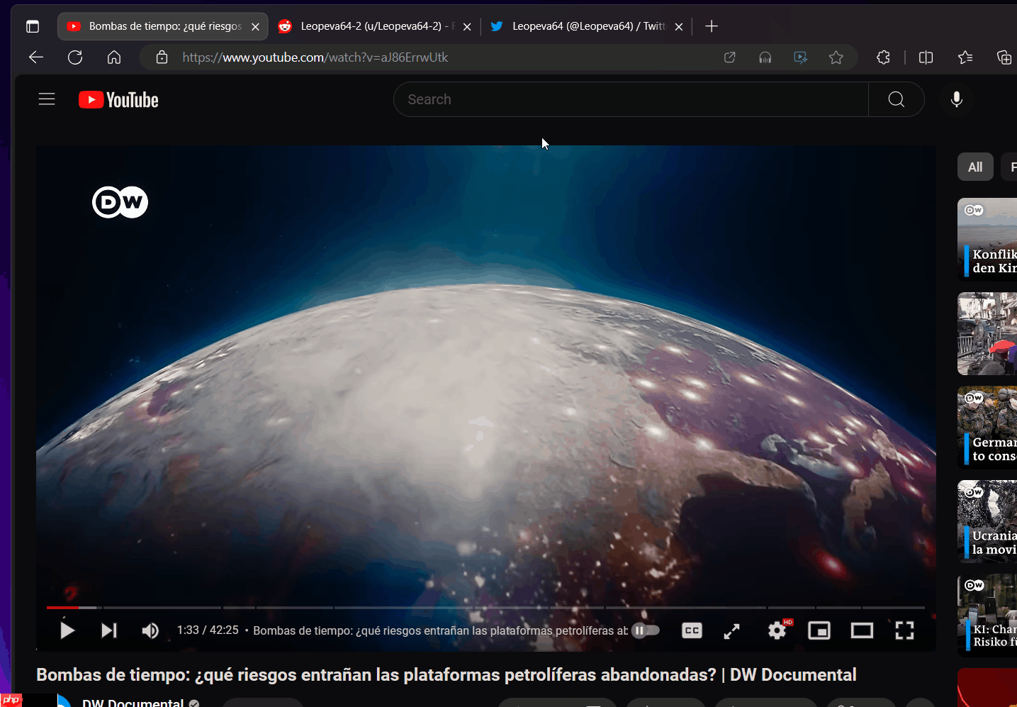 Edge 浏览器 Canary 版测试新特性:视频播放控件新增翻译切换开