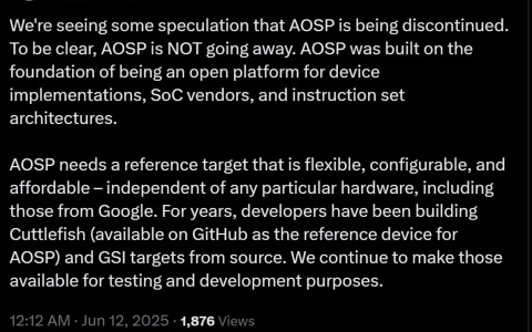 谷歌推迟发布 Android 16 QPR1 的 AOSP 源代码，引发担忧