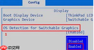 Win10专业版如何通过BIOS禁用集成显卡?
