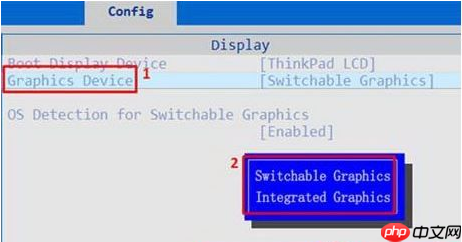 Win10专业版如何通过BIOS禁用集成显卡?
