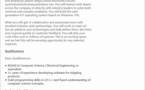 微软正在打造基于Windows 10X的IoT操作系统