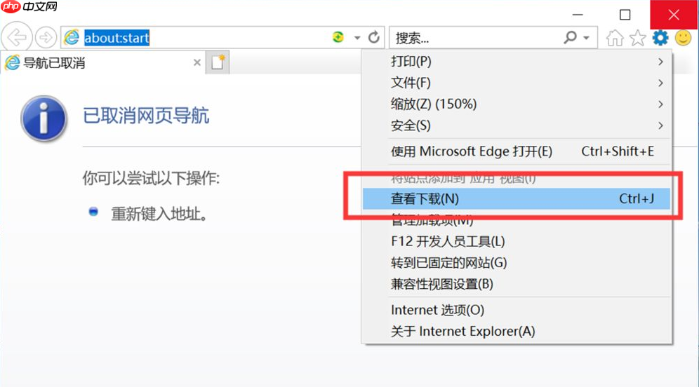 Win10专业版IE浏览器下载的文件在哪?