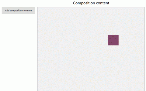 WPF 使用 Composition API 做高性能渲染