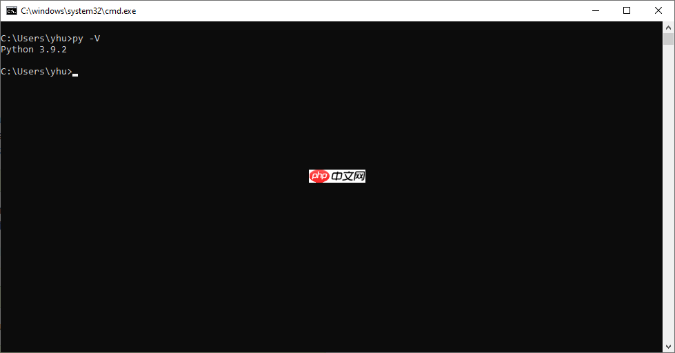 Windows 10 中的 Py 和 python 命令行