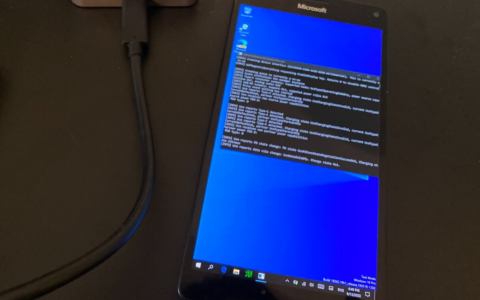 开发者为win10手机微软Lumia 950 XL带来x64桌面应用