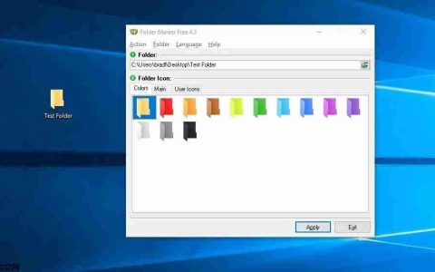 Win10系统对文件夹进行颜色编码的技巧