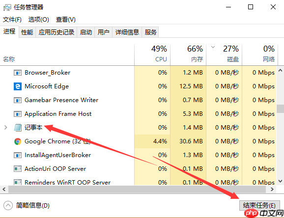 win10系统强制关闭程序软件的方法